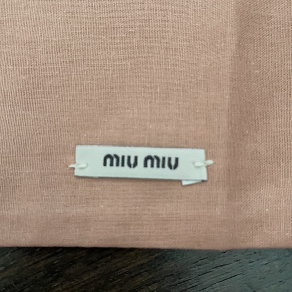 Brand New Miu Miu large dust bag - Picture 4 of 5